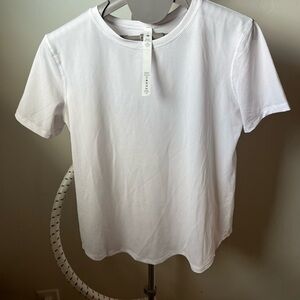 Lululemon White Workout Top